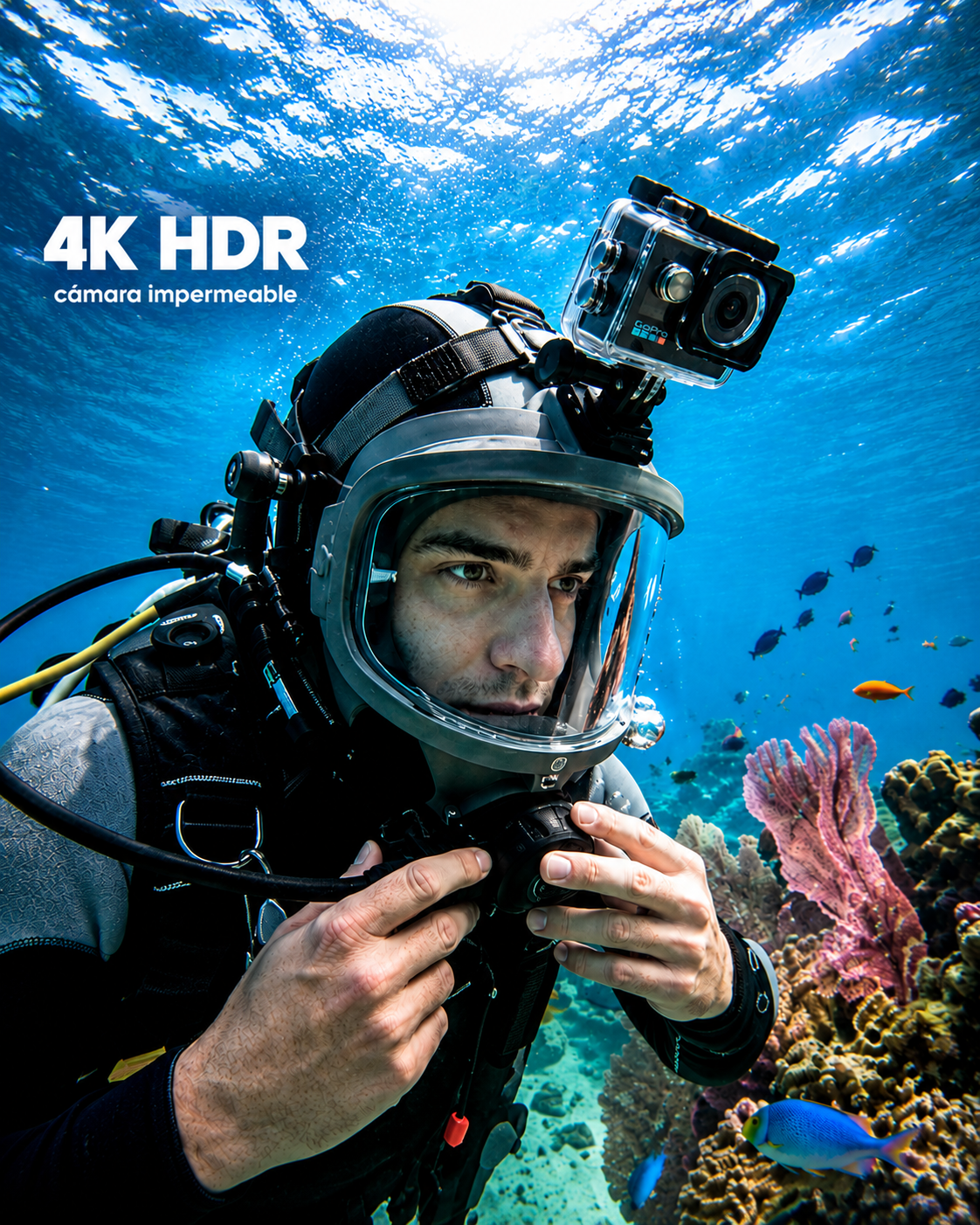 🔥 PRECIO ESPECIAL EN LA MEJOR CÁMARA: ¡LA GOPRO 4K CON SU FUNDA ULTRARESISTENTE SERÁ TU COMPLEMENTO PERSONAL! 🔥