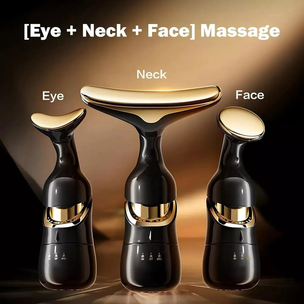 💖 Reduce Arrugas, Ojeras y Flacidez Sin Salir de Casa ✨ Massageador Facial Antirrugas 3 em 1