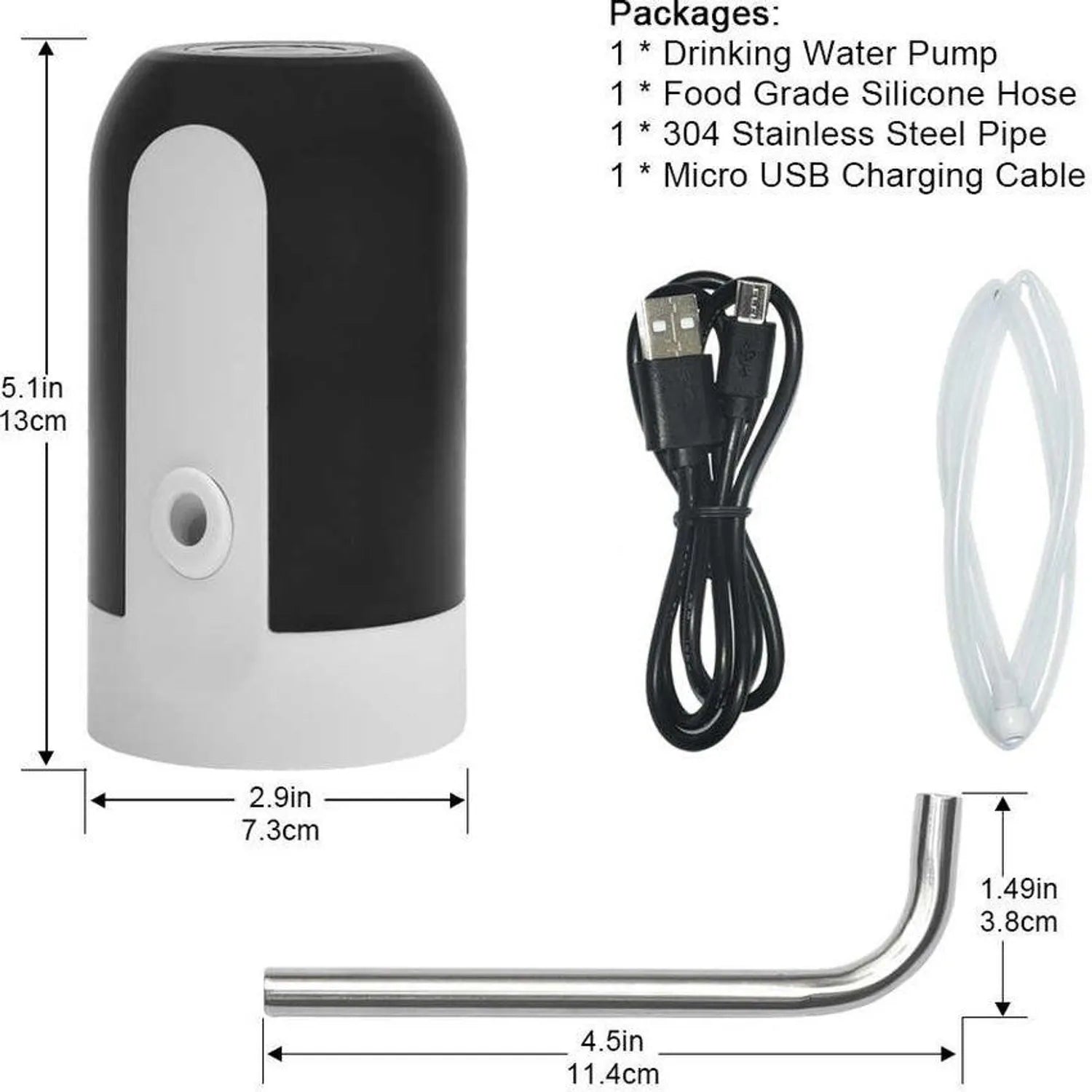 Dispensador De Agua Electrico Recargable