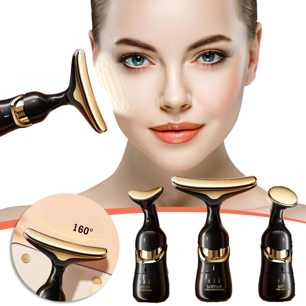 💖 Reduce Arrugas, Ojeras y Flacidez Sin Salir de Casa ✨ Massageador Facial Antirrugas 3 em 1